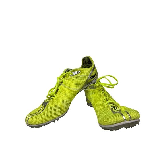 NEW Saucony Men's DL2 Endorphin Neon Yellow Track Field Spikes Size 10 20062-2 - Picture 3 of 10